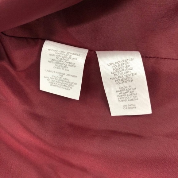 Jones Studio red Suit Blazer Jacket - Picture 6 of 9